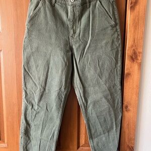 Abercrombie & Fitch Women’s Forest Green Jeans